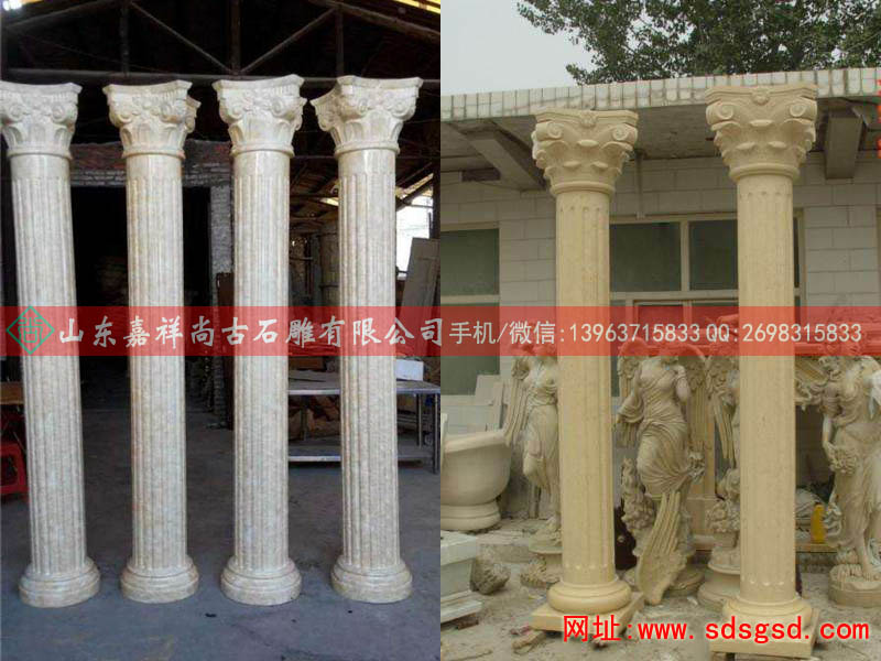 罗马柱雕刻